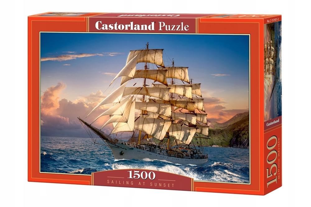 Puzzle 1500 pieces C-151431-2 Sailing at Sunset
