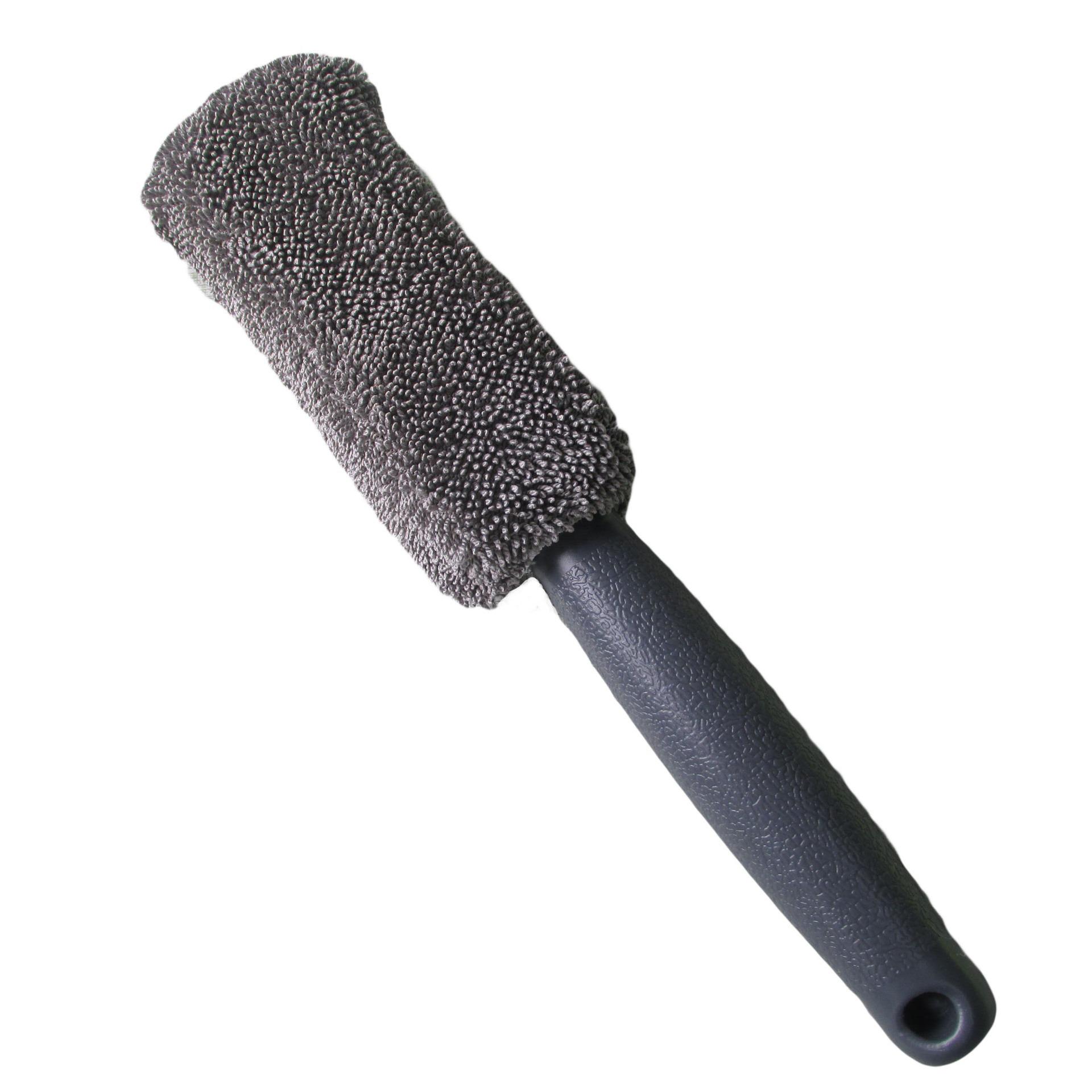 

Car Wash Soft Bristle Brush - Gentle on Paint, Powerful Wheel and Tire Cleaner 28 x 6 x 4 cm серый