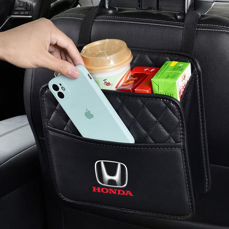 Car Back Seat Storage Universal Bag Organizer Trunk Elastic for Honda Fit Civic Accord 7 8 9 10 Pilot City Jazz CRV HRV akz256
