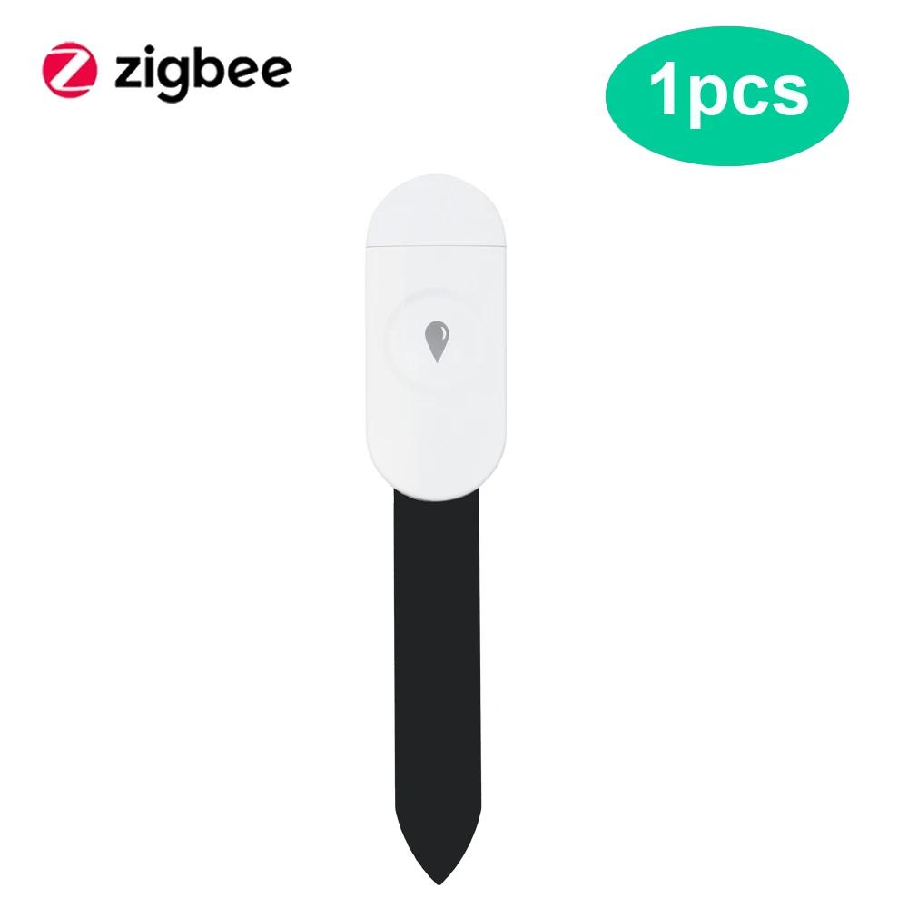

Smart Zigbee Soil Moisture Sensor Detector Temperature Humidity Moisture Real Time Monitor Works with Home Assistant Z2M