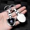 Car Keychain Car Emblem Stying Metal Key Rings Shield Shaped Emblem For VW Passat Polo Golf Beetle Caddy T5 Up Eos Tiguan Wu4