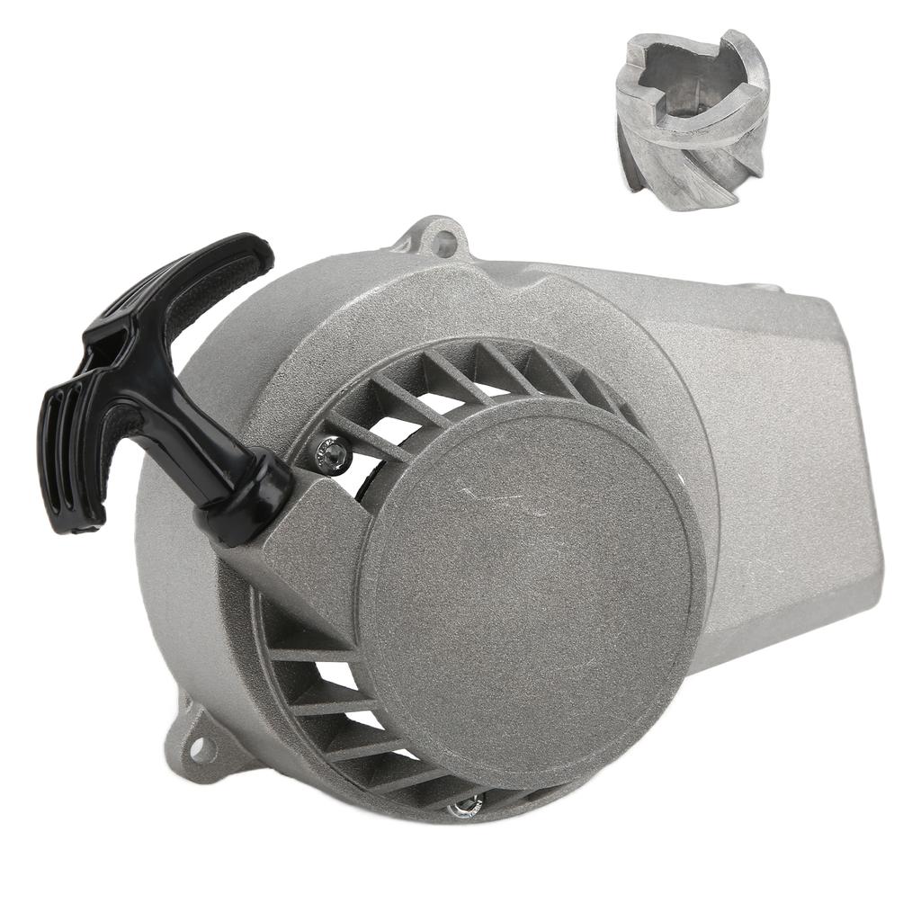 Pull Starter Start with Core Aluminum Alloy Fit for 2 Stroke 47cc 49cc Pocket Bike Mini Bike Dirt