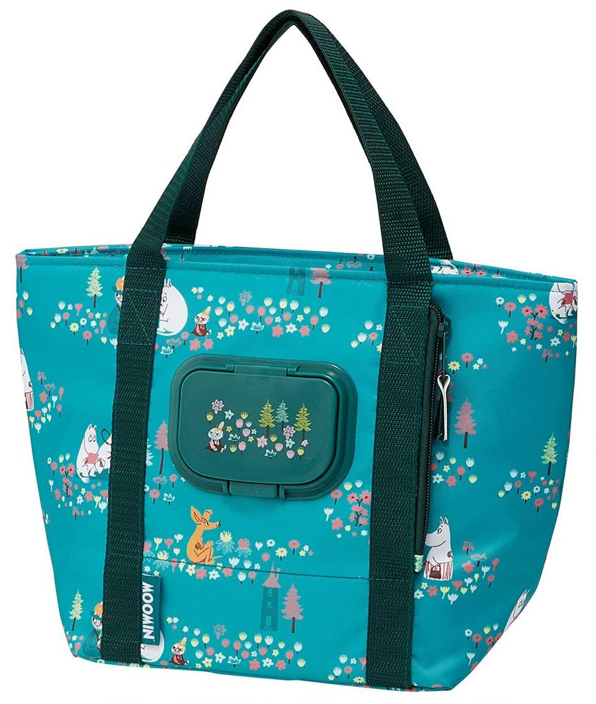 Skater Moomin Lunch Bag with Wet Wipes Pocket (KCLBP1-A)