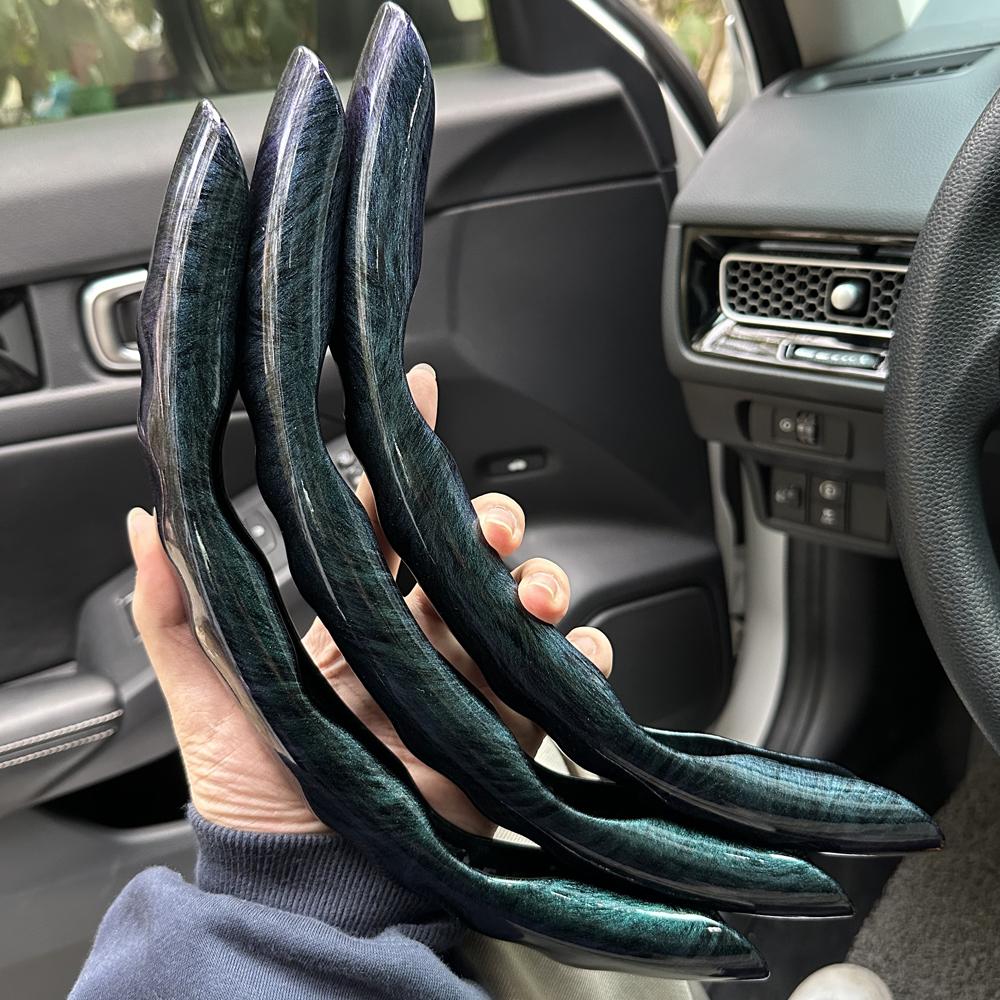 

3PCS For peugeot 2 3 5 30 205 206 207 208 307 308 407 508 2008 3008 5008 38cm Car Steering Wheel Cover Auto Interior Accessories