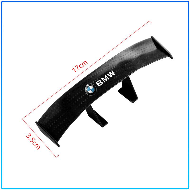 Car Rear Spoiler Mini Spoiler Wing Small Tail Emblem Sticker Decoration For BMW M Performance 1 3 5 7 Series M3 M4 M5 M6 X1 X3 X5 X6 X7 E30 E34 E36 E4