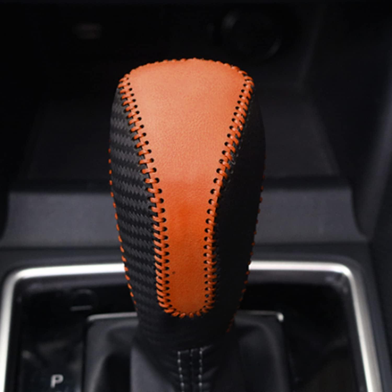 

Car Shift Knobs Cover Leather Shift Lever Gear Handle Cover for 2018 2019 2020 2021 2022 2023 Subaru Crosstrek Decoration Accessories Scratch