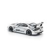 Genesis Company POP RACE Scale Top Secret GT300 Supra Silver Chrome Finished Model PR640325 1/64