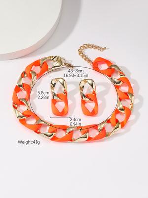 Ensemble Collier et Boucles d'Oreilles Bohème