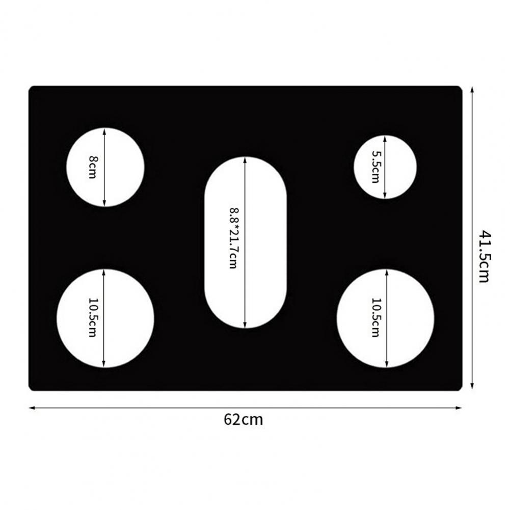 1/2Pcs Gas Stove Mat Easy to Clean Non-Stick Reusable Cover Heat Resistant Stovetop Protection Mat Kitchen Essential