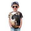 Leopard Men's Shirts Short Sleeve Shirt Unisex Youth Apparel