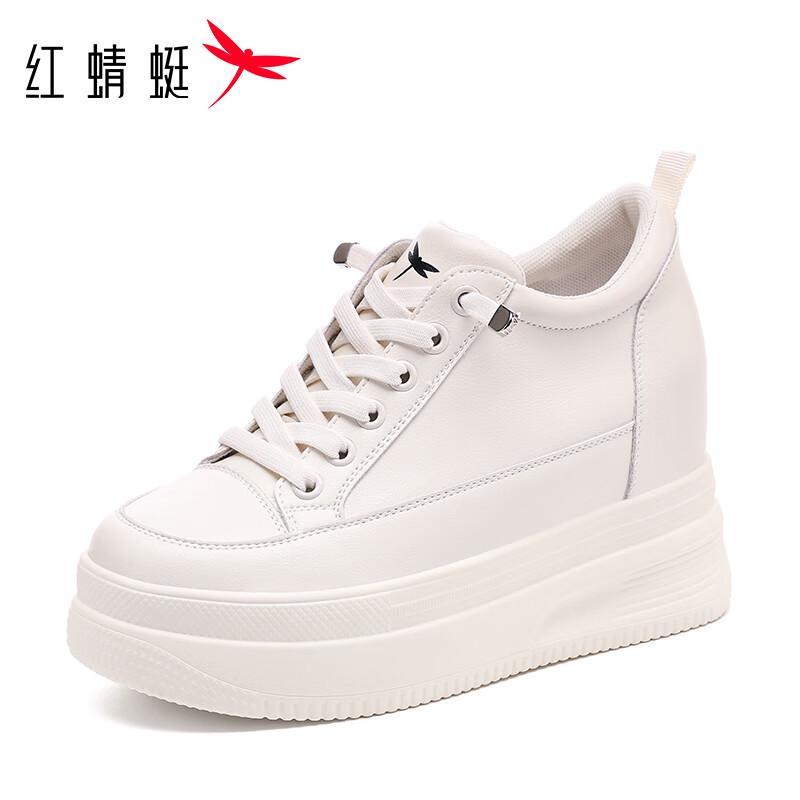 Red Dragonfly Women s Breathable Casual Height-Increasing Sneakers 37