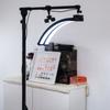 308LED 28 Inch U-shape Floor Beauty Lamp Nail & Lash Moon Lamp Three Color Temperatures and Ten