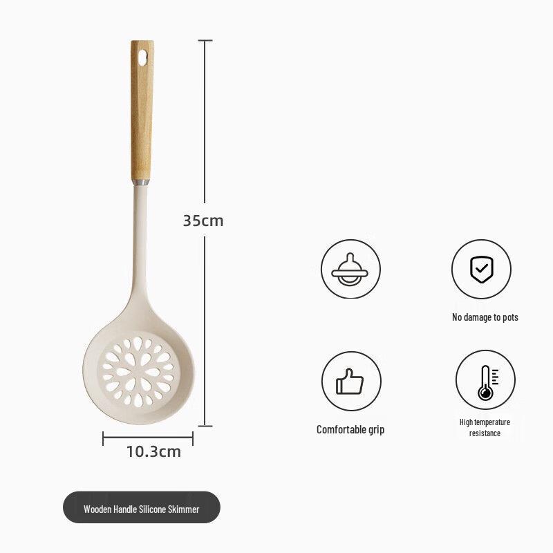 ZISIZ Silicone Kitchen Utensil Set