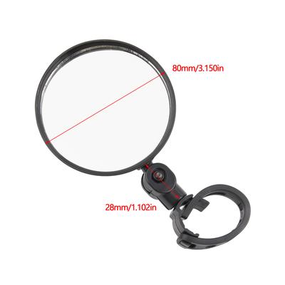 Universal Motorcycle Bike Rearview Mirror Handlebar Adjustable Rotating Rear View Mirror Cycling Accessories