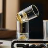 50ml/100ml Luxury Golden Mountain Wine Glass Crystal Gold Foil Glass Cup Spirits Cup Classic Brandy Glasses Drink Kawaii Cups
