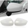 Door Rearview Mirror Cover Cap Housing Compatible For Mazda 3 Axela 2014-2016 Car Accessories(Gray Right)