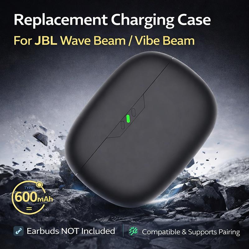 Pro nabíjecí pouzdro JBL Wave Beam / Vibe Beam 600mAh Typ-C Kompatibilní Náhradní pouzdro Pouze