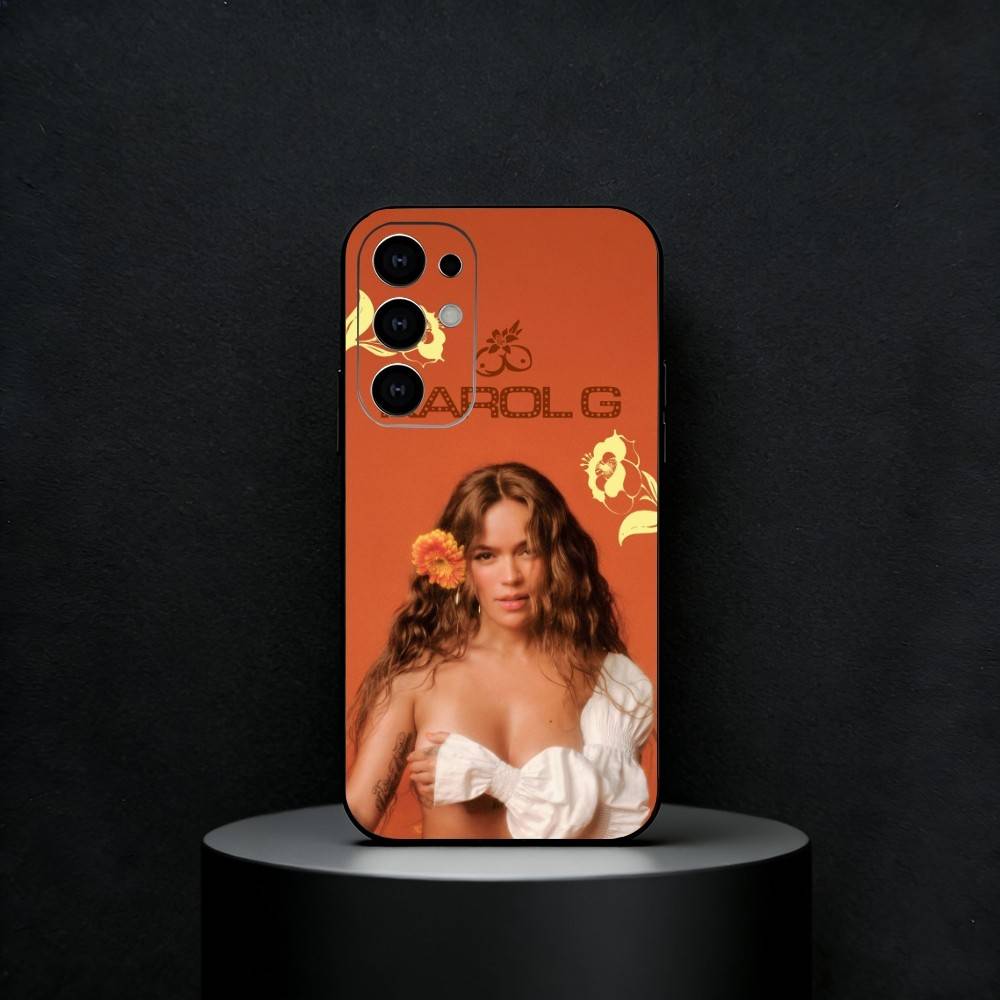 K-Karol G Amargura Phone Case For Samsung S25,S24,S23,S22,S21,S20,Plus,Fe,Lite,Others Black Cover