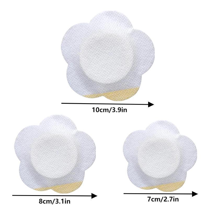 50Pcs/Set Replacement Disposable Castor Oil Pack Self-Adhesive Adhesive Navel Stickers Seepage Resistant Belly Button Protectors