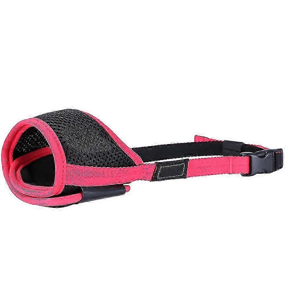 Adjustable Breathable Nylon Dog Muzzle Safety Mouth Cover