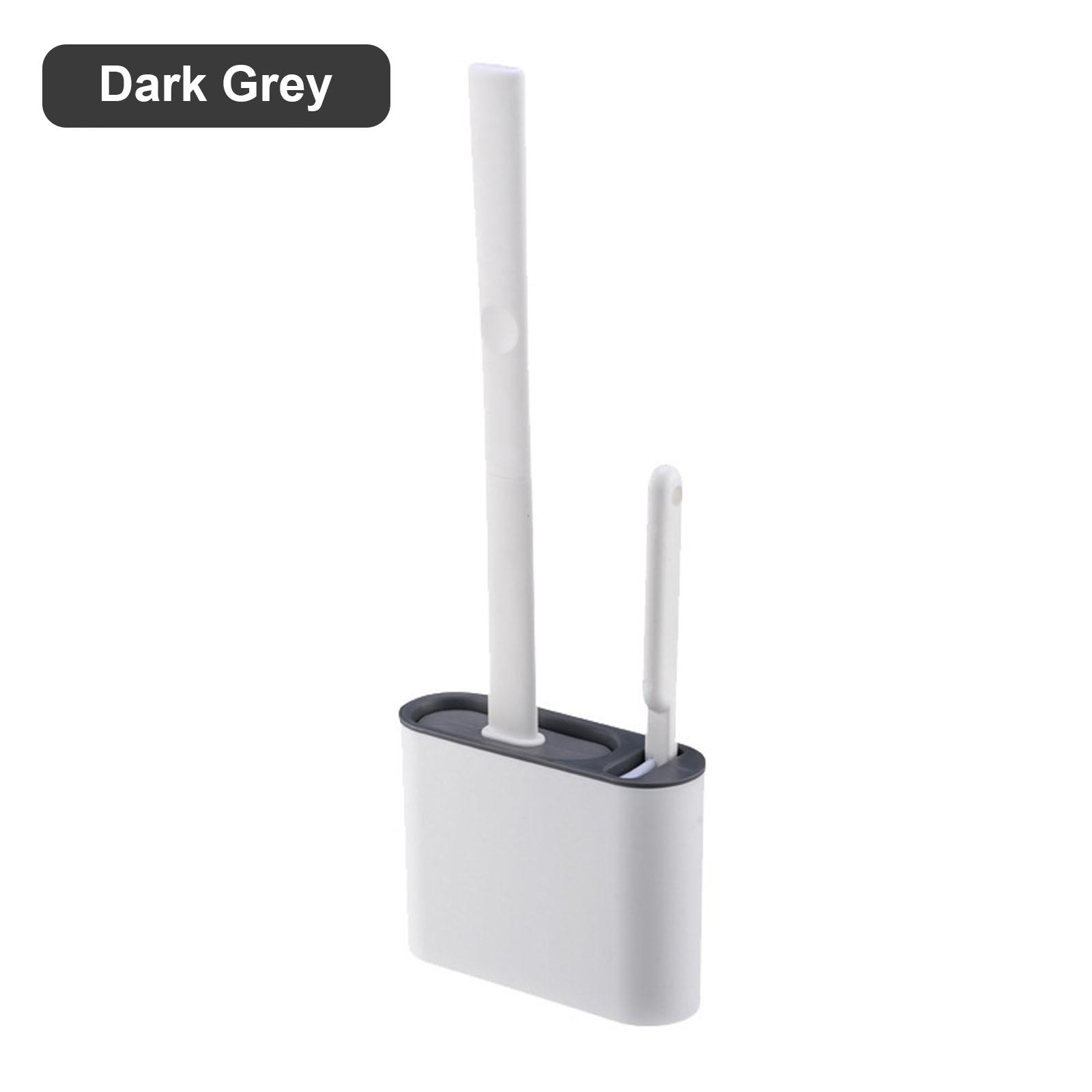 

Настенная щетка для унитаза с держателем, силиконовая щетка для унитаза с длинной ручкой, мягкая щетина, щетка для чистки туалета, аксессуары для ванной комнаты