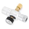 CO2 Regulator Mini Homemade Beer Soda Water Making Tool Aluminium MFL 3 8‑Inch 0‑150PSI