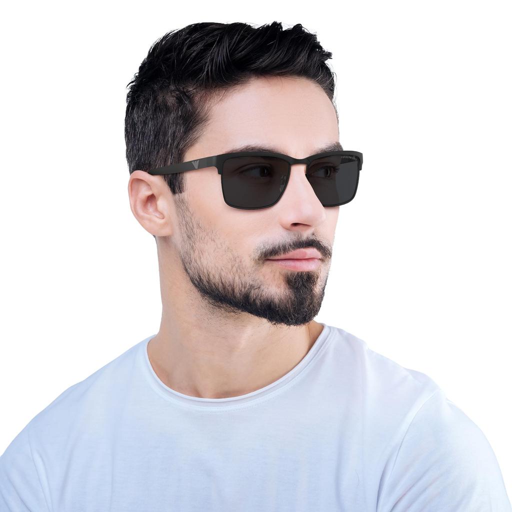 Emporio Armani Sunglasses 0EA2087 301487 Matte Size 56 Japan Black/Grey Lens, (Free Size),