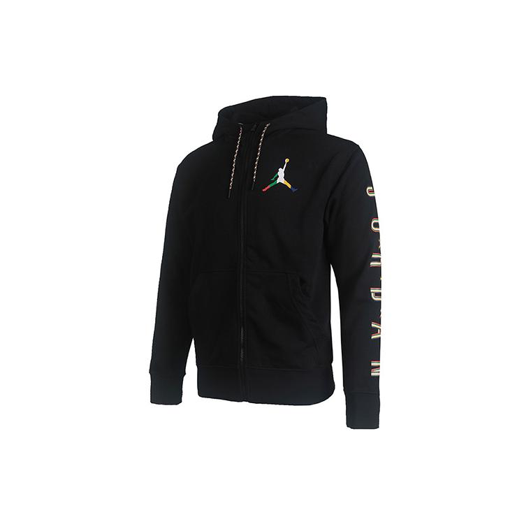 Jordan Jackets Men's Black Hooded Moderate Other (Unisex) Jackets CZ5429 010