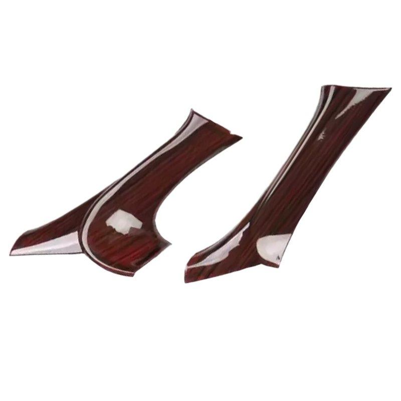 Interior Door Armrest Panel Trim Cover Set Brown Wood Grain Style Fit For Lexus IS F 250 350 2006-2008 2009 2010 2011 2012 2013