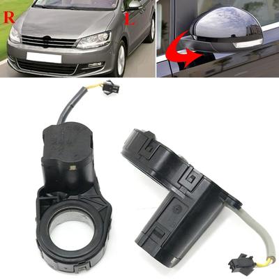 Sestava motorového aktuátoru pro skládání bočního zpětného zrcátka auta Pro VW Sharan Pro Seat Alhambra MK2 Leon III Pro Skoda Octavia III Yeti