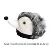 Photo Prop Dressing Up Hedgehog Hat Masquerade Unique Headgear Halloween Role Play Cute Cosplay Hat For Carnivals