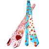 Heart Neck Tie Cherry Shirt Neckties Simple Y2K Neckties  Men