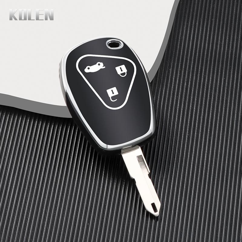 New Tpu Car Remote Key Case Cover Shell Fob For Renault Megane Modus Espace Laguna Duster Logan Dacia Sandero Fluence Clio Kango