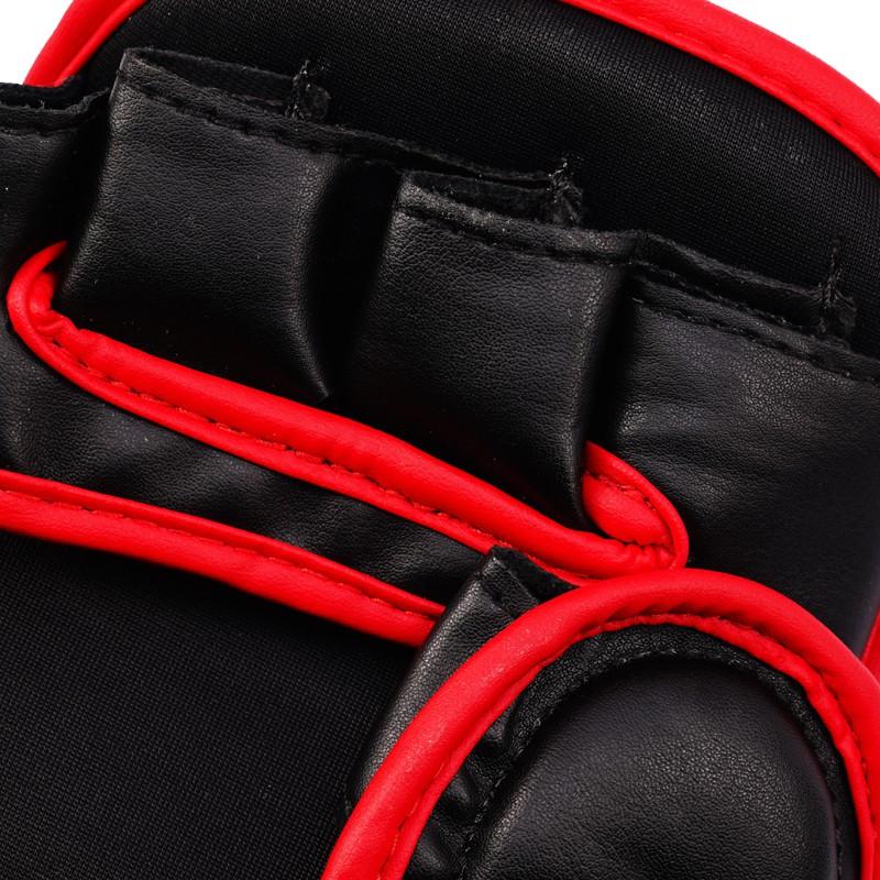 StormCloud Lynx MMA Sparring Gloves Black/Red 7oz XL