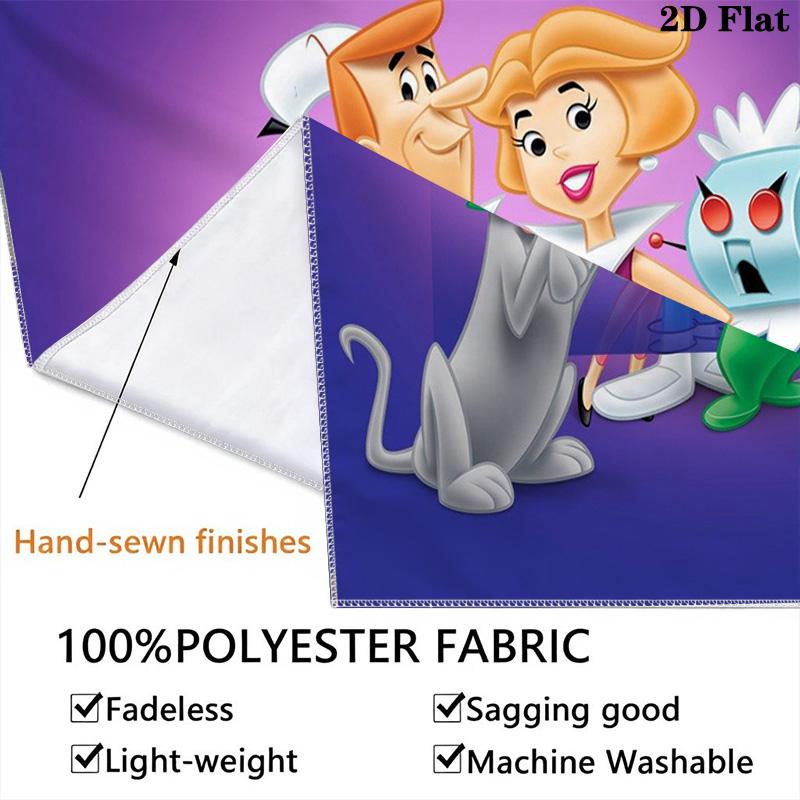 The Jetsons Pattern Home Decor Tapestry, Wall Hanging, Decorative RV Wall Cloth.AGT261020100
