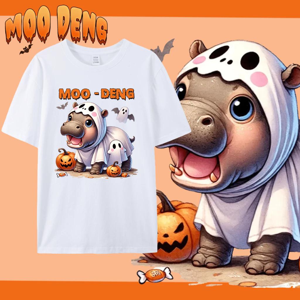 Moo Deng крошечный бегемотик звезда Таиланд милый карликовый бегемот унисекс для взрослых — фото 4