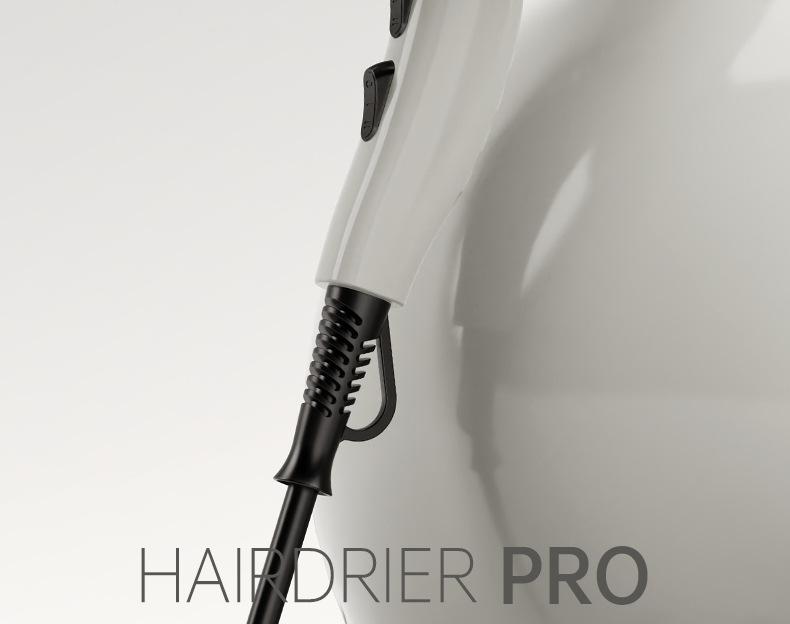 High-Power Hair Dryer with Negative Ion Technology for Salon & Home Use - Fast Drying with Hot & Cold Air
