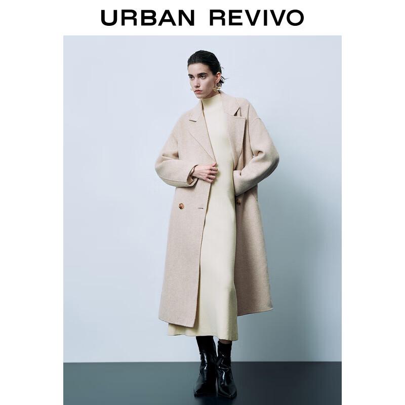 

UR Women s High-Quality Long Belted Trench Coat S