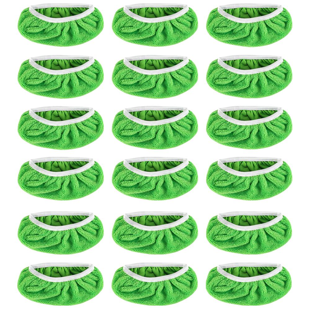 4/8/18Pcs Sweeper Wet & Dry Cleaning Cloths Reusable Microfiber Cleaning Mop Replacement Pad Flat Replacement Washable Rag Towel