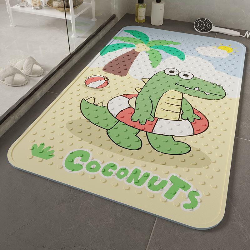 Non-Slip Waterproof Baby Cartoon Bath Mat