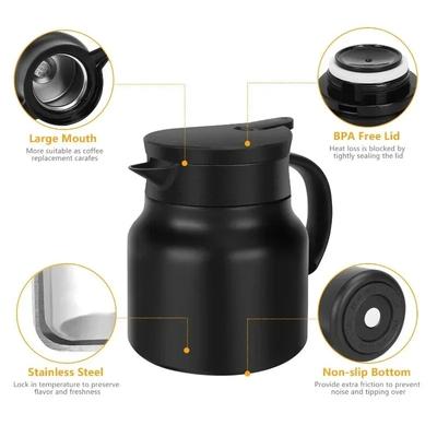 304 Edelstahl Isolierte Teekanne Kaffeekanne mit Herausnehmbarem Filter Zuhause Chenpi Pu'er Tee Teekanne Milch Rostfreie Thermoskannen