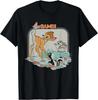 Moda Caliente Disney Bambi Película Camiseta Retro S-4XL Cuatro Estaciones