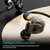 Vezeték nélküli fejhallgató Bluetooth-kompatibilis 5 intelligens zajcsökkentés hangdekódolás erős basszus sztereó térhatású 11 mm