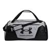 Under Armour 101L UA Undeniable 5.0 Logo Print Large Capacity Zipper Closure Polyester Travel Gym Bag Unisex Bags Dark-Gray Black 1369224-012