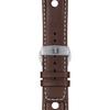 Tissot Ceas Bărbați Fashion cu Curea de Piele cadran Albastru T124.427.16.041.00