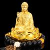 Alloy Lotus Guanyin Car Perfume Ornament - Thousand-hand Guanyin Interior Accessory