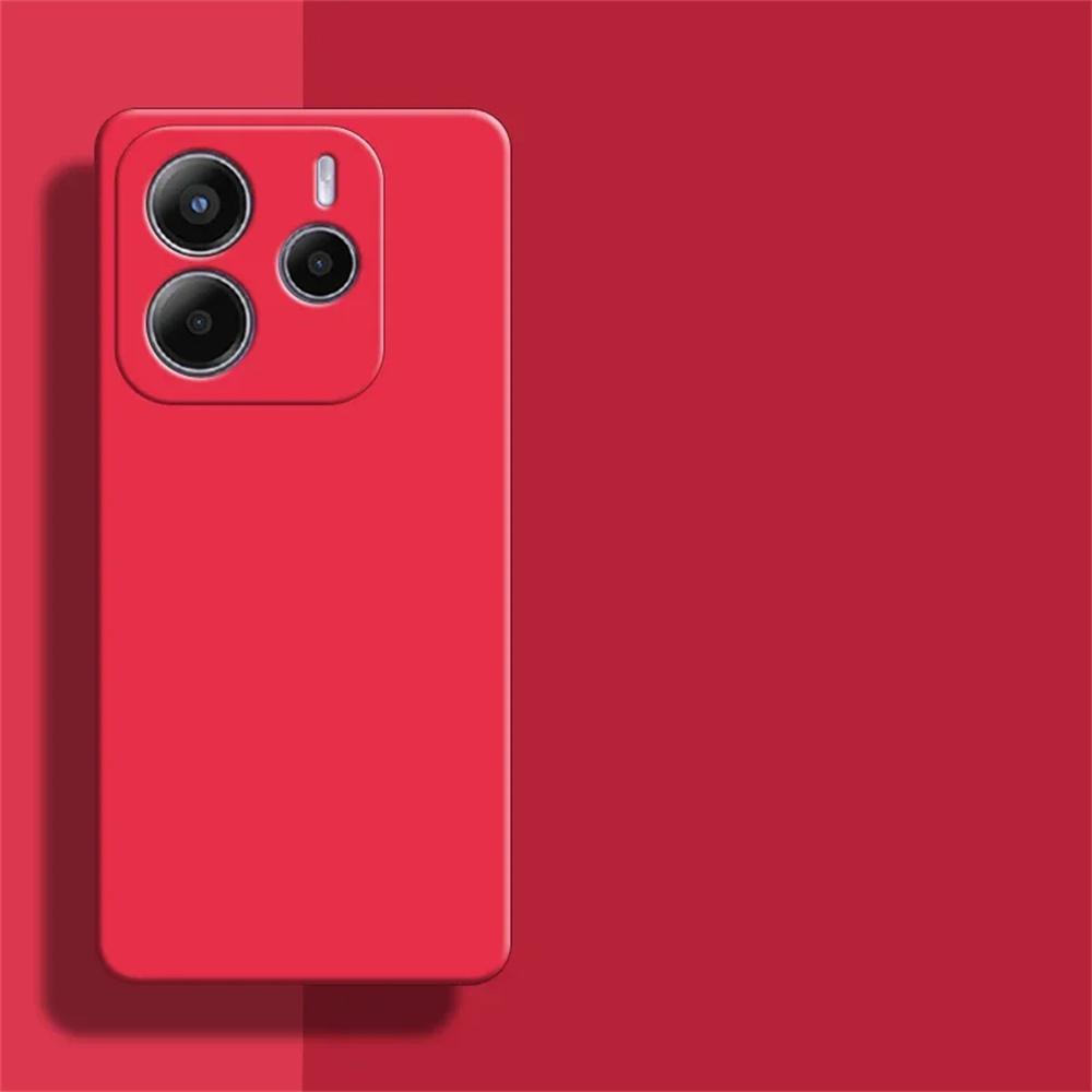 Redmi Note 14 5G Cover Funda Coque Soft Original Liquid Silicone Simple Caover for Redmi Note 14 For Redmi Note 14 5G Case