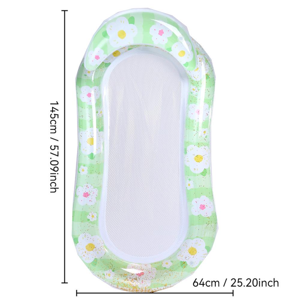 New Style Daisy Stripe Inflatable Pool Float Lounger