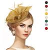 3D Teadélutáni Kalapok Nagy Virágos Rózsaszín Fascinatorok Elegáns Virágos Fascinatorok Kalap Nagy Virág