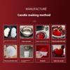3D Snake Heart Candle Mould Silicone Molds Crafting Supplies Castings Molds Handmade Plasters Molds Easy Release